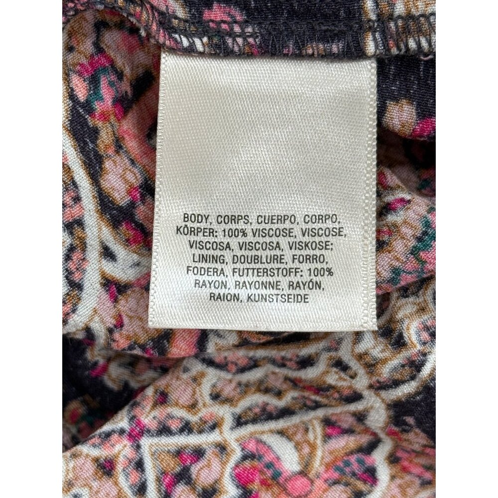 Maeve Anthropologie Milou Babydoll Peasant Dress Boho Womens Size L - Picture 7 of 8